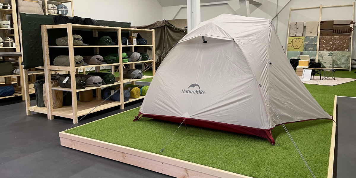 Nový showroom Naturehike v Českých Budějovicích
